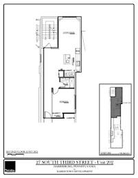  Floor Plan SOMA 27S- 202 - 1 Bedroom - 1Bathroom