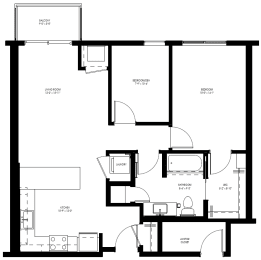  Floor Plan B7