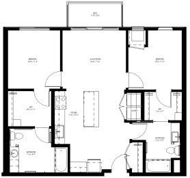  Floor Plan C1-A
