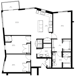  Floor Plan D4 - Penthouse