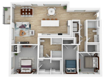  Floor Plan E4 - Penthouse