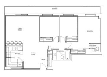 St. Lawrence Village in St. Catharines open concept 3 bedroom floor plan