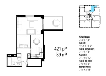 Floor Plan  Bachelor A