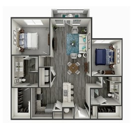  Floor Plan The Barcelona