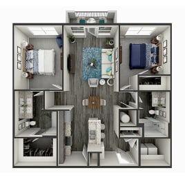  Floor Plan The Paris