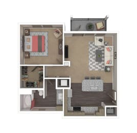  Floor Plan The Cassius - Carriage Home with Garage