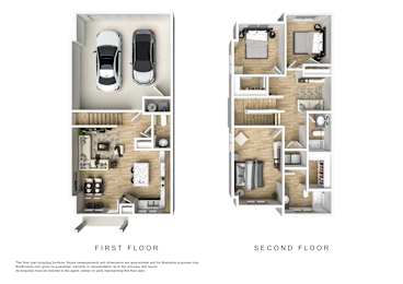 3 Bed Townhome at The Amber Townhomes, Billings, 59102