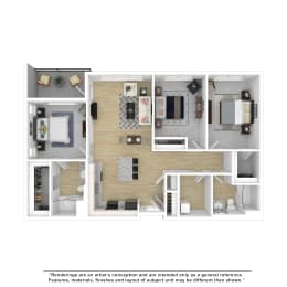  Floor Plan 3x2