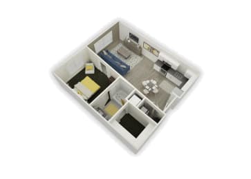 Gallium 1Bed 1Bath at Element 31 Apartments, Salt Lake City, Utah