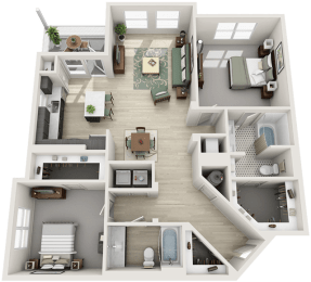 B2 2Bed_2Bath at Parc West Apartments, Draper, 84020