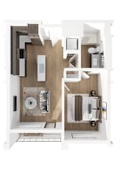 1C Floorplan at The Terrace at Academy Village, Herriman