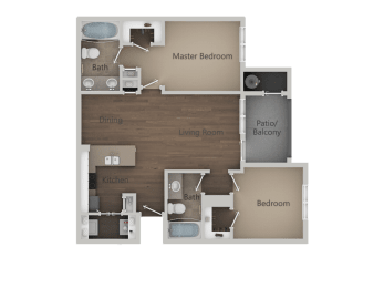 2X2 at Parc at Day Dairy Apartments & Townhomes, Draper
