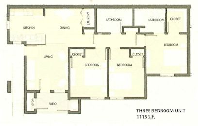 a drawing of a floor plan of a house
