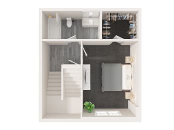 2 Master bedrooms 2 bath Luxury Townhomes