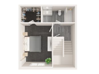 2 Master bedrooms 2 bath Luxury Townhomes