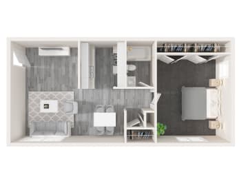 1 Bedroom 1 bath