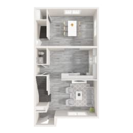 3 Bedroom 1.5 bath with extra den Townhouse