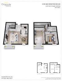 Floor Plan  2 Bedroom C