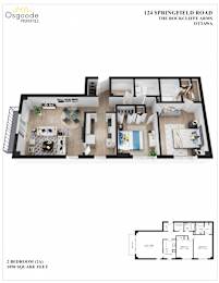 Floor Plan  2 Bedroom A