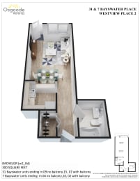 Floor Plan  Bachelor D