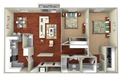 Dresden 2x2 Floor plan