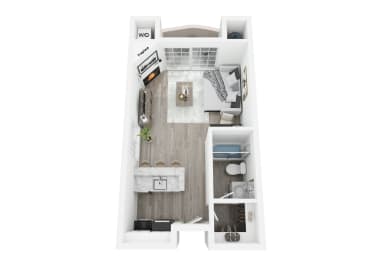 Junior 1 Bedroom Apartment Walnut Creek CA