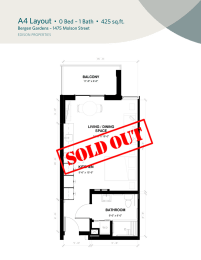 a4 layout of the floor plan