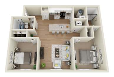 Floor Plan  204 Floorplan