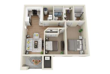 Floor Plan  208 Floorplan