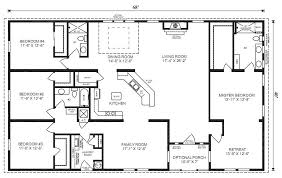 the floor plan of the ground floor of a house