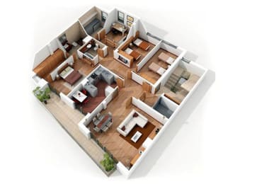  Floor Plan Four Bedroom