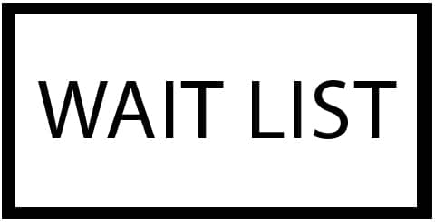 Floor Plan Waiting List