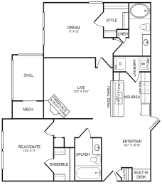 Floor Plan  Apartments in Annapolis MD