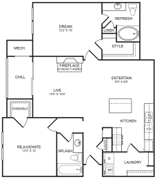 Floor Plan  Best apartments in Annapolis MD