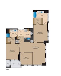 2 Bedroom Pentagon City Apartments Arlington VA