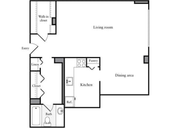 Apartments for Rent in Crystal City Arlington VA | Floor Plans