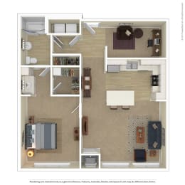  Floor Plan D3 1 plus den C