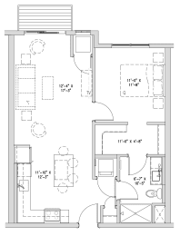 a floor plan of a small house