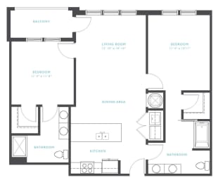 Jackson Hole Floor Plan at Residence at Tailrace Marina, Mount Holly, North Carolina