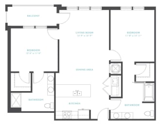 Rio Grande Floor Plan at Residence at Tailrace Marina, North Carolina