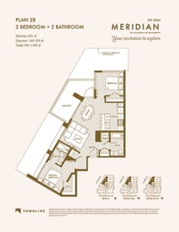 the floor plan of the second level of the apartment