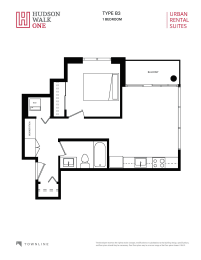 a floor plan of the urban retreat