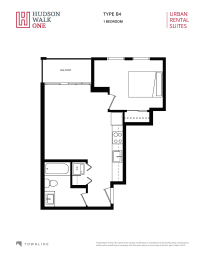 a floor plan of the unit