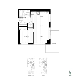 1 bedroom rental home