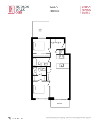 a floor plan of the unit