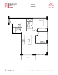 a floor plan of the unit
