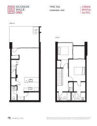 the floor plan of urban retreat