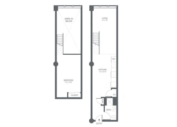 A11 Loft floor plan