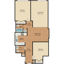 plan 1 bedroom arijarijne house 378796