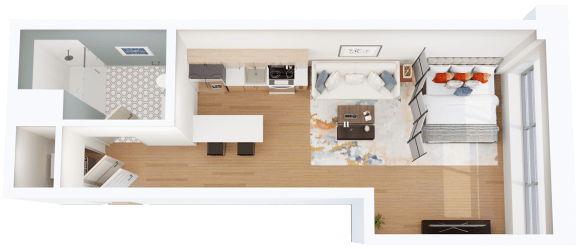  Floor Plan Studio B